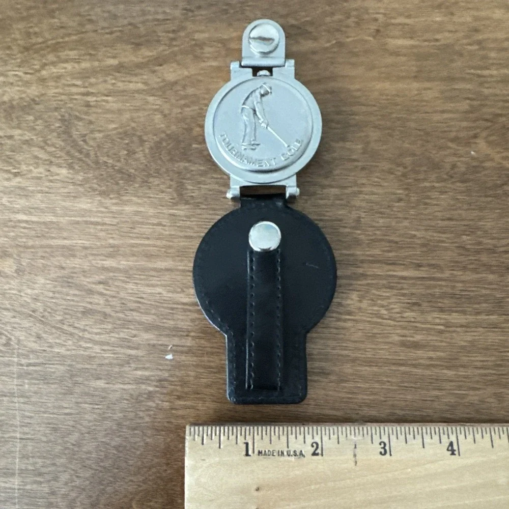 Vintage Golf Player Pocket Watch Fob Pieue Nicol Quartz Japan Need Batteries